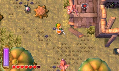 Zelda A Link Between Worlds : le comparo Snes-3DS