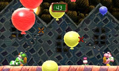 Screens Yoshi's New Island