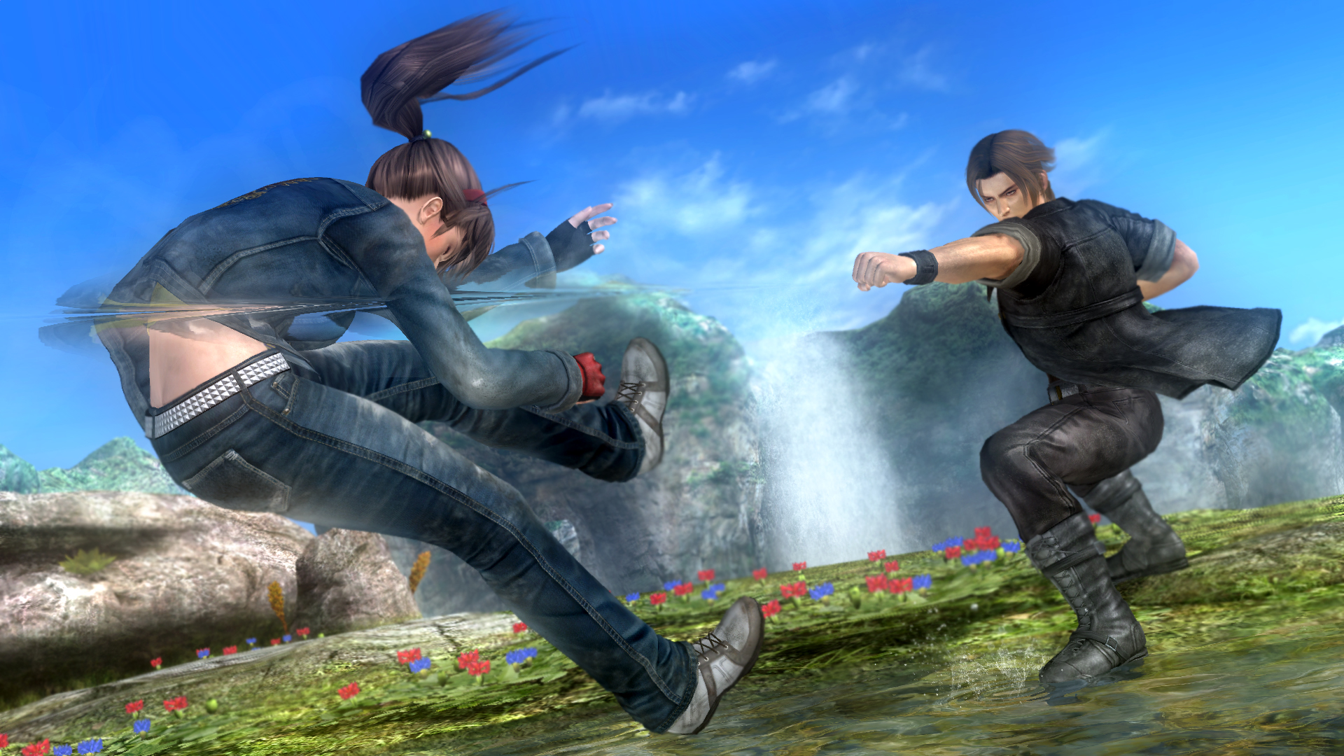 Dead or Alive 5 Ultimate : Ein et Jacky en vidéo