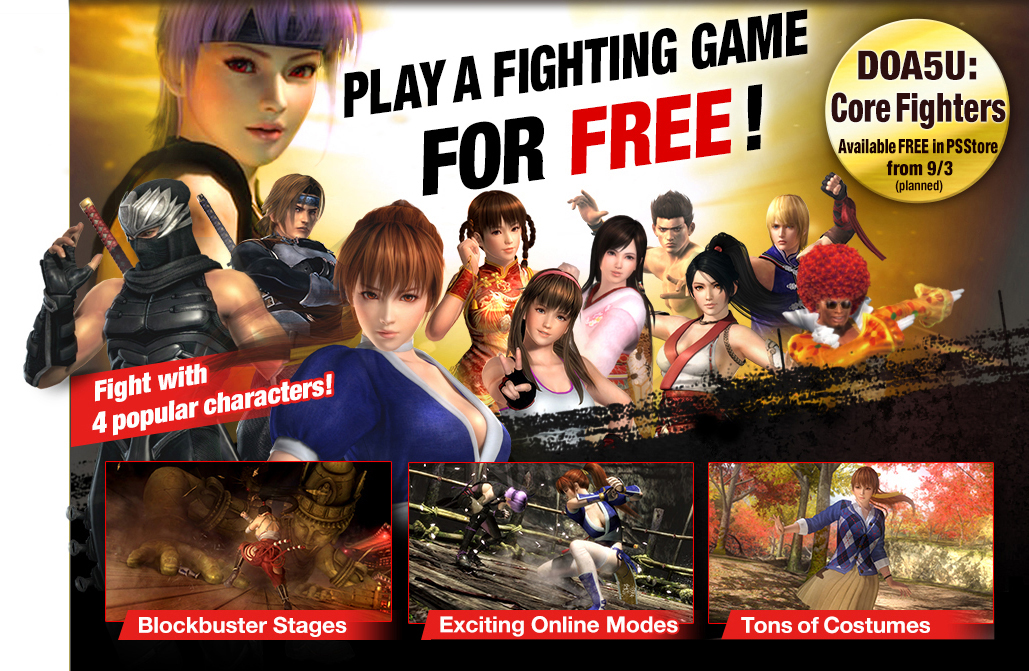 DOA 5 Ultimate : la version free en occident