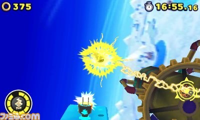 Sonic Lost World : nouvelles images (3DS)