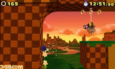 Sonic Lost World : nouvelles images (3DS)