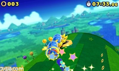 Sonic Lost World : nouvelles images (3DS)