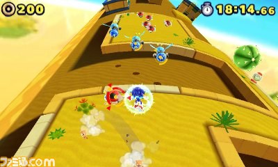 Sonic Lost World : nouvelles images (3DS)