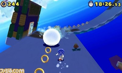 Sonic Lost World : nouvelles images (3DS)