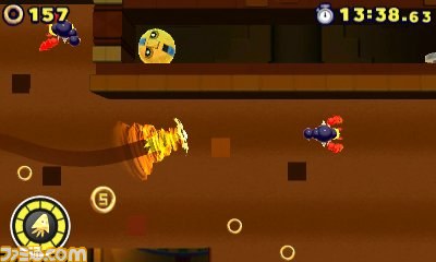 Sonic Lost World : nouvelles images (3DS)