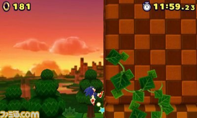 Sonic Lost World : nouvelles images (3DS)