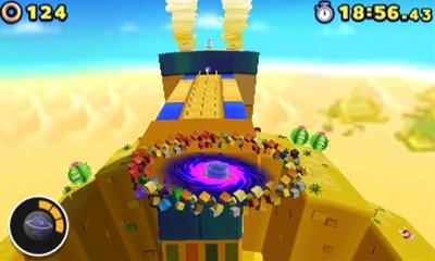 Sonic Lost World 3DS : nouvelles images