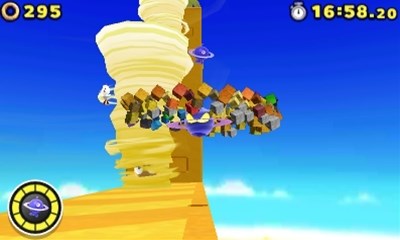 Sonic Lost World 3DS : nouvelles images