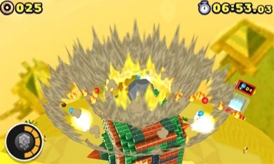 Sonic Lost World 3DS : nouvelles images