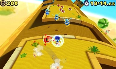 Sonic Lost World 3DS : nouvelles images