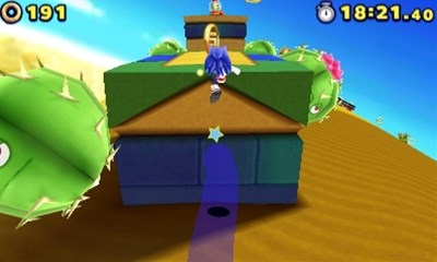 Sonic Lost World 3DS : nouvelles images