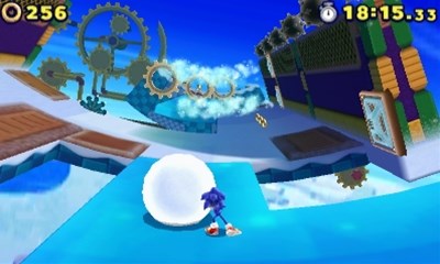 Sonic Lost World 3DS : nouvelles images