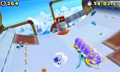Sonic Lost World 3DS : nouvelles images