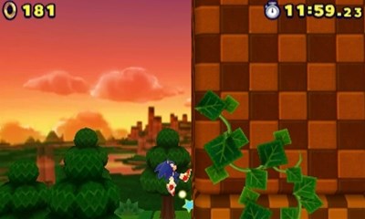 Sonic Lost World 3DS : nouvelles images