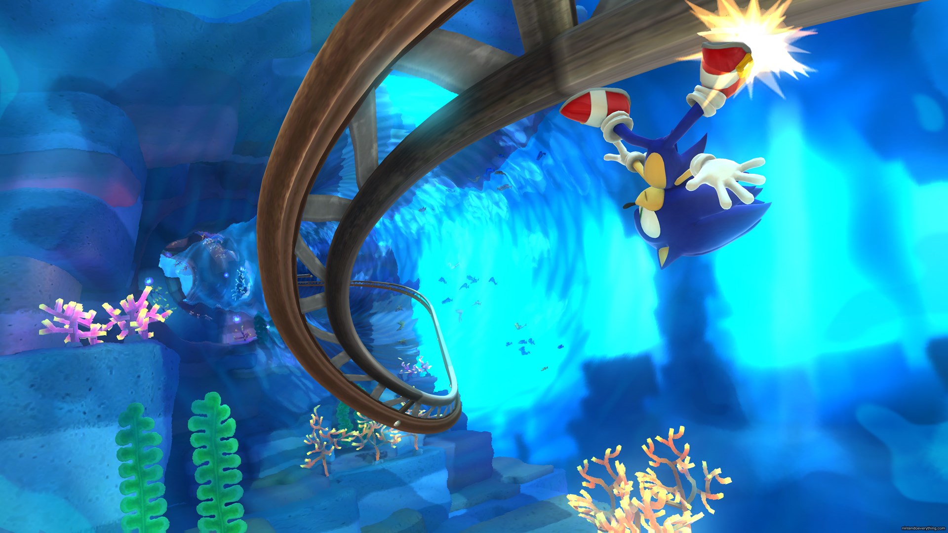 Sonic Lost World : quelques images Wii U
