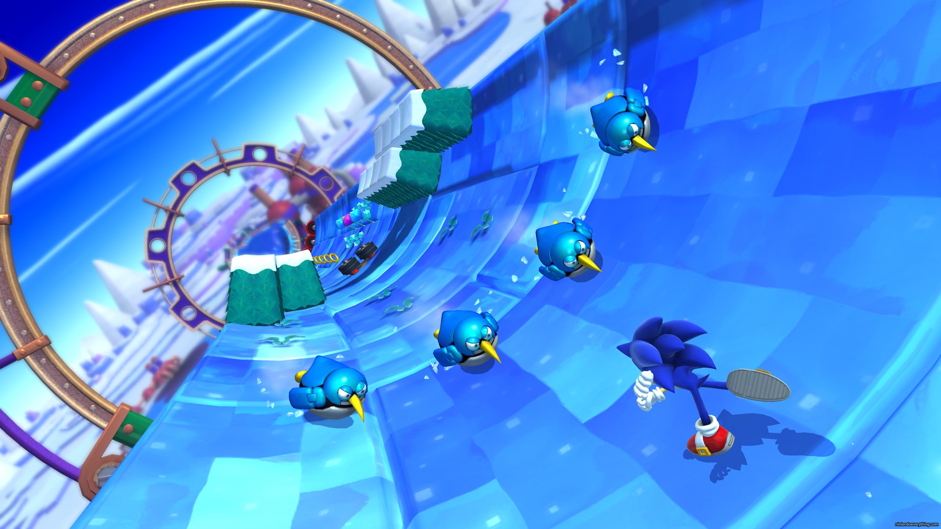 Sonic Lost World : du gameplay sur la côte