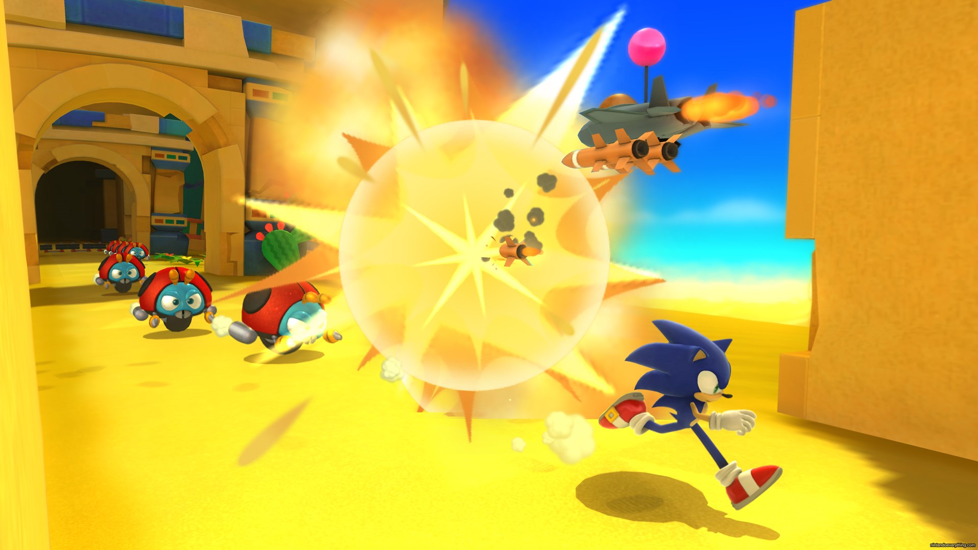 Sonic Lost World : quelques images Wii U