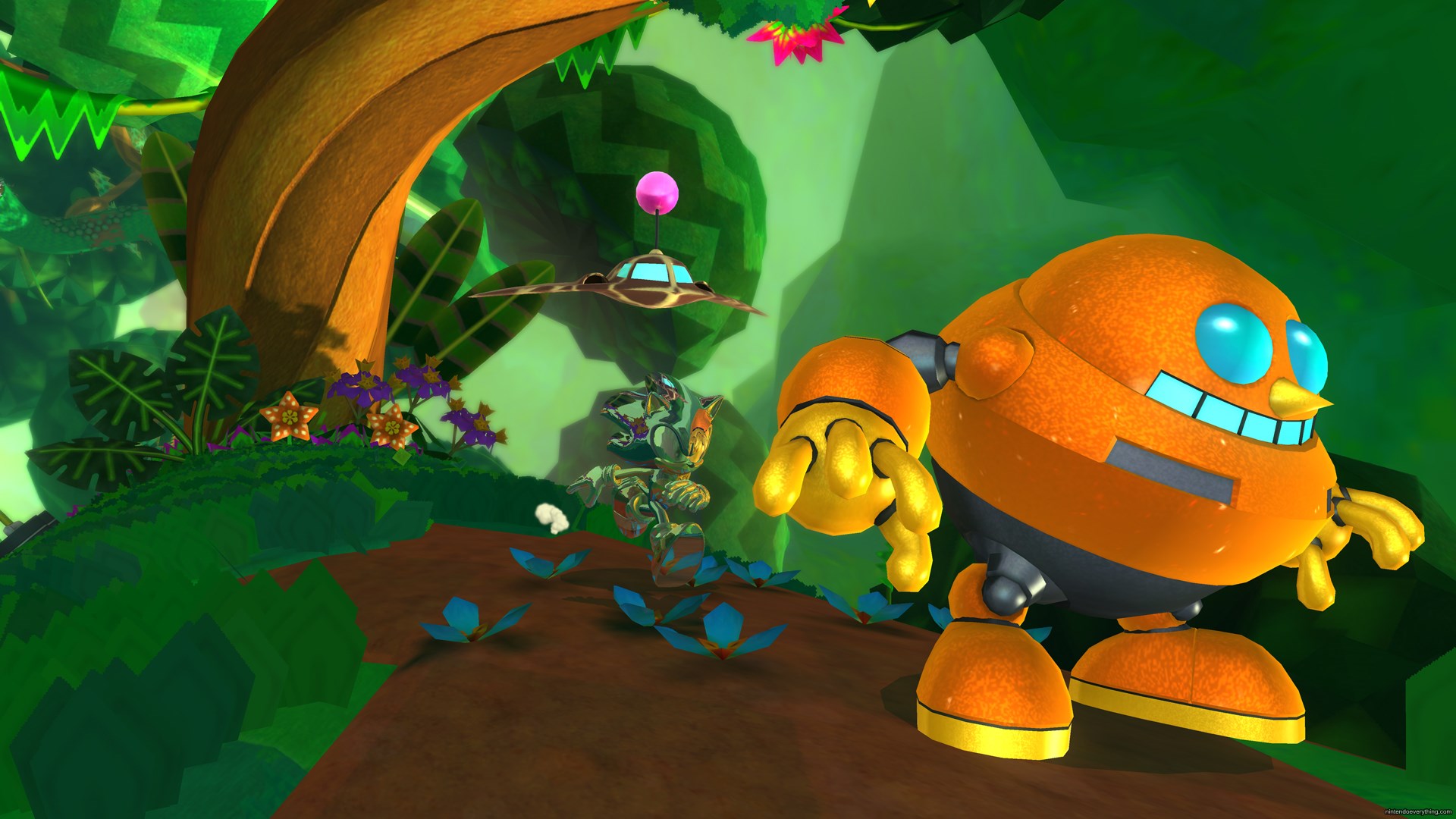 Sonic Lost World : quelques images Wii U