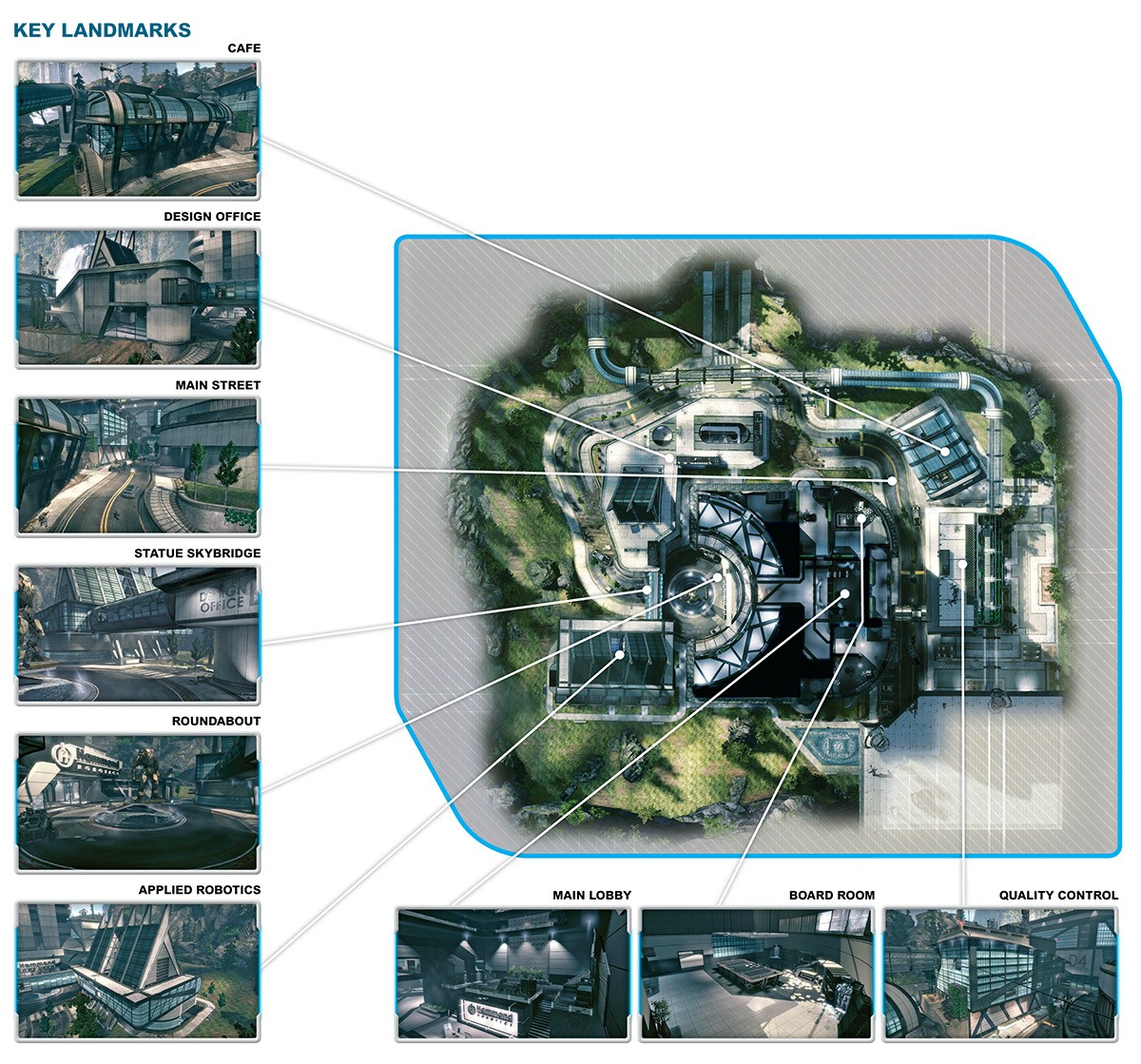 TitanFall : les 15 maps illustrés