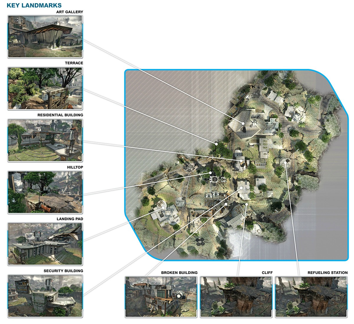 TitanFall : les 15 maps illustrés