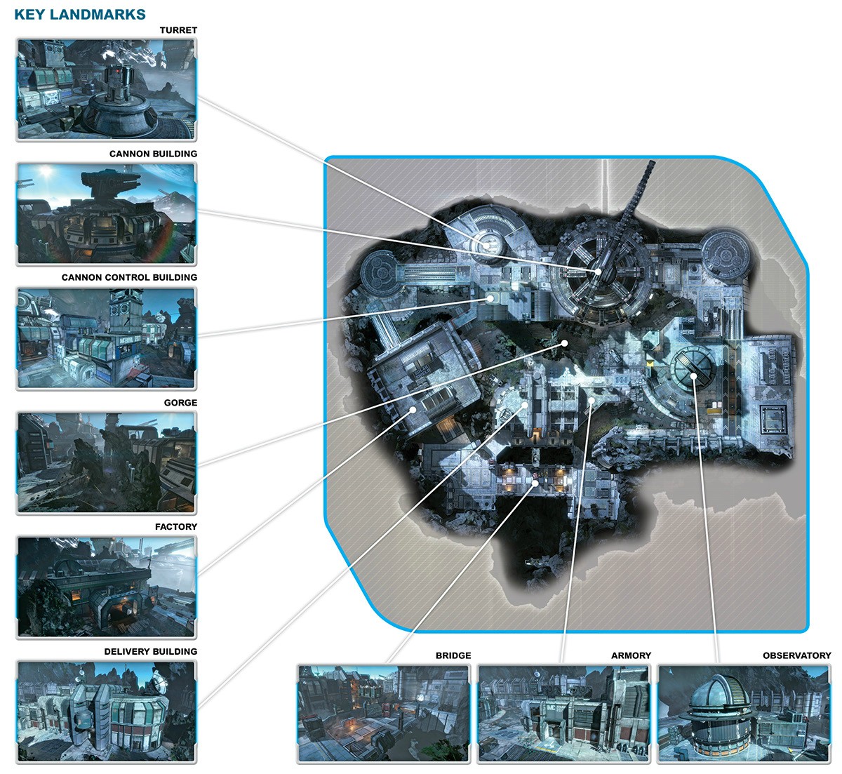TitanFall : les 15 maps illustrés