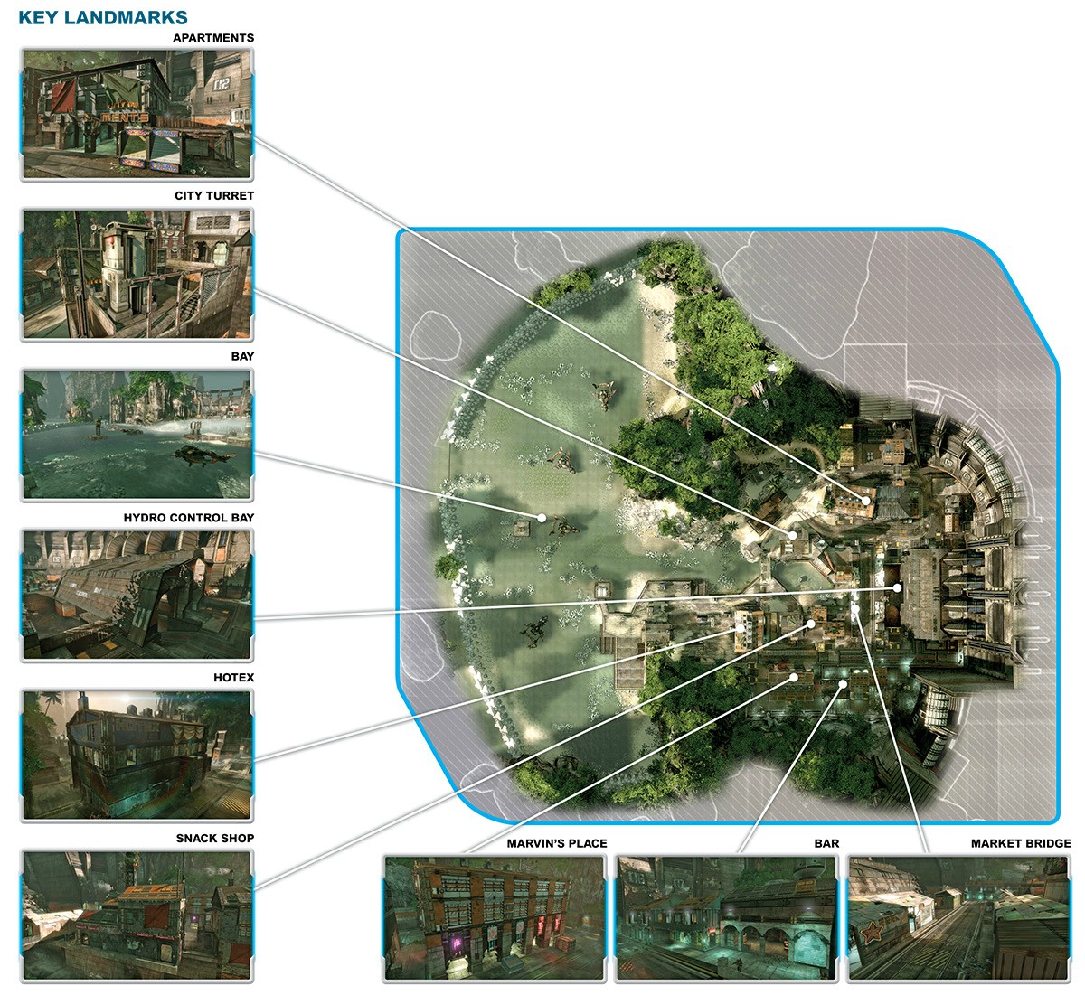 TitanFall : les 15 maps illustrés