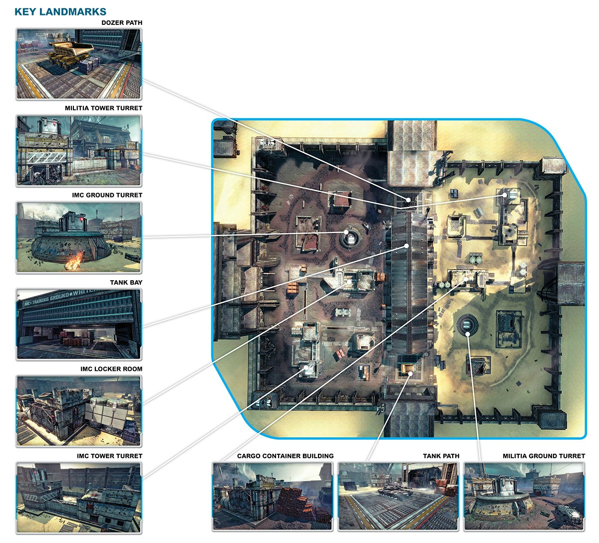 TitanFall : les 15 maps illustrés