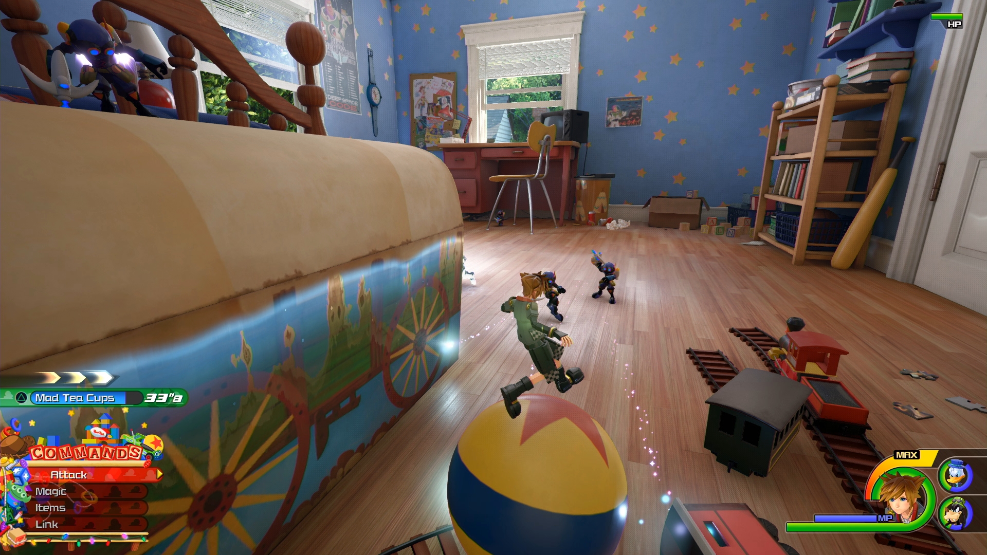 Kingdom Hearts III : un tas d'images et du gameplay