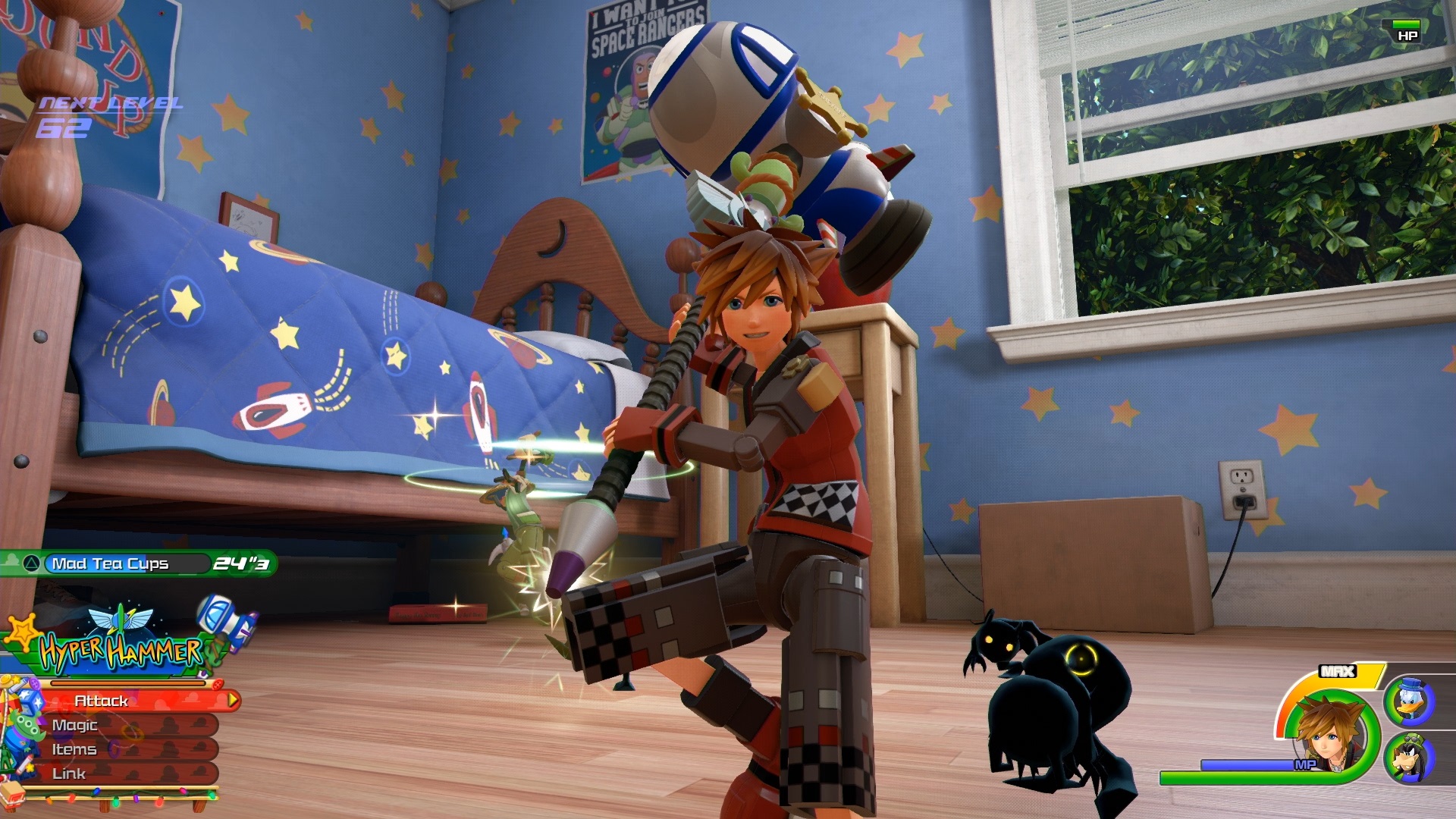 Kingdom Hearts III : un tas d'images et du gameplay