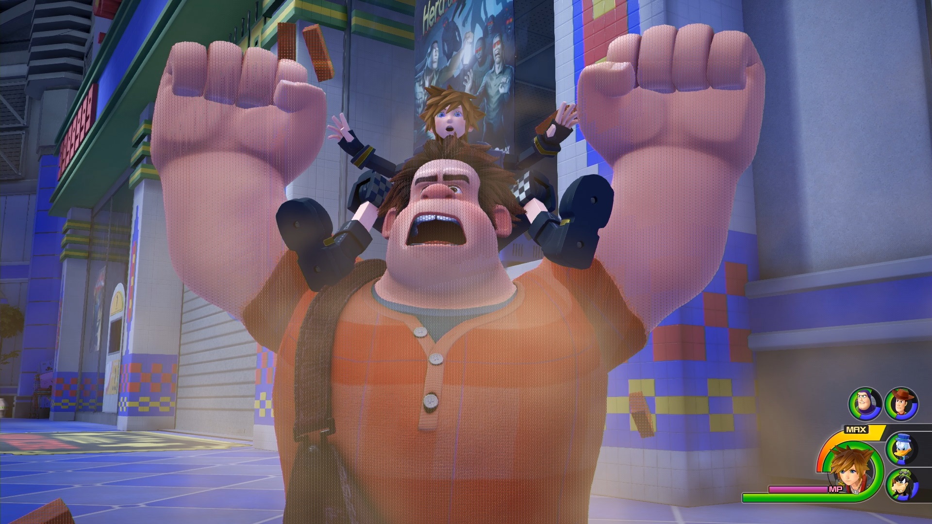 Kingdom Hearts III : un tas d'images et du gameplay