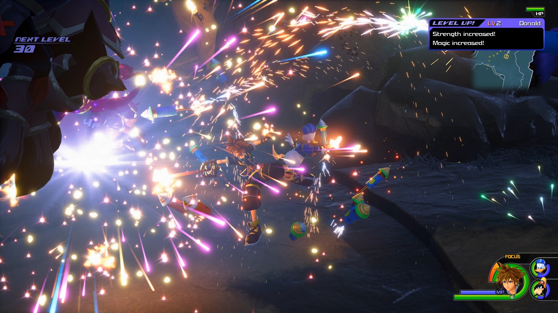 Kingdom Hearts III : un tas d'images et du gameplay