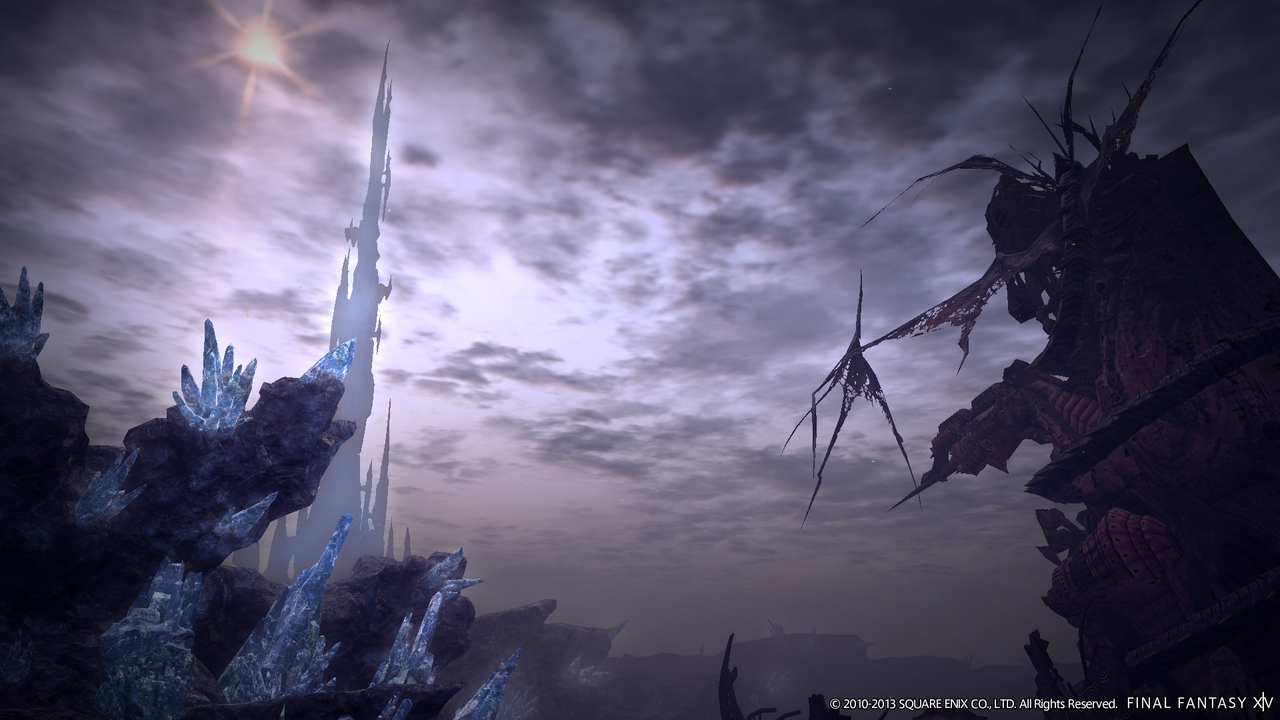 Final Fantasy XIV : images et interface PS3
