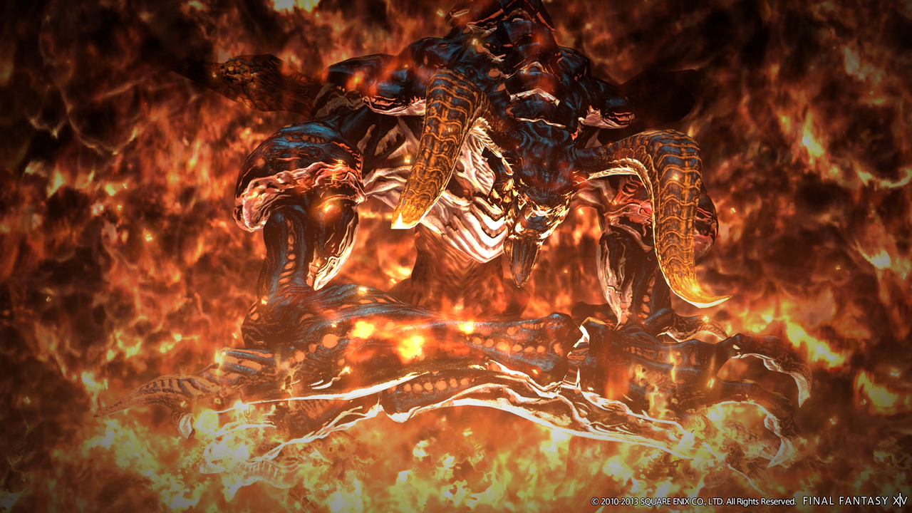 Final Fantasy XIV : images et interface PS3