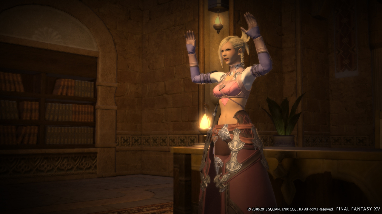 Final Fantasy XIV : images et interface PS3