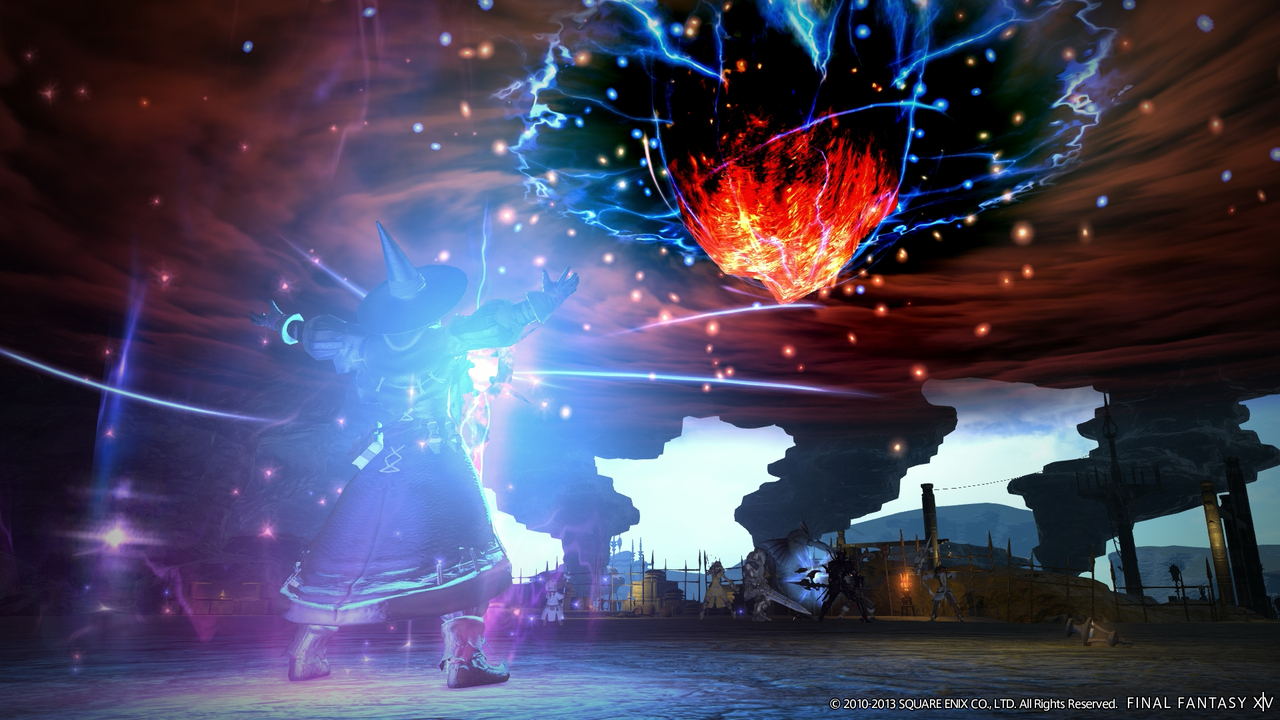 Final Fantasy XIV : images et interface PS3