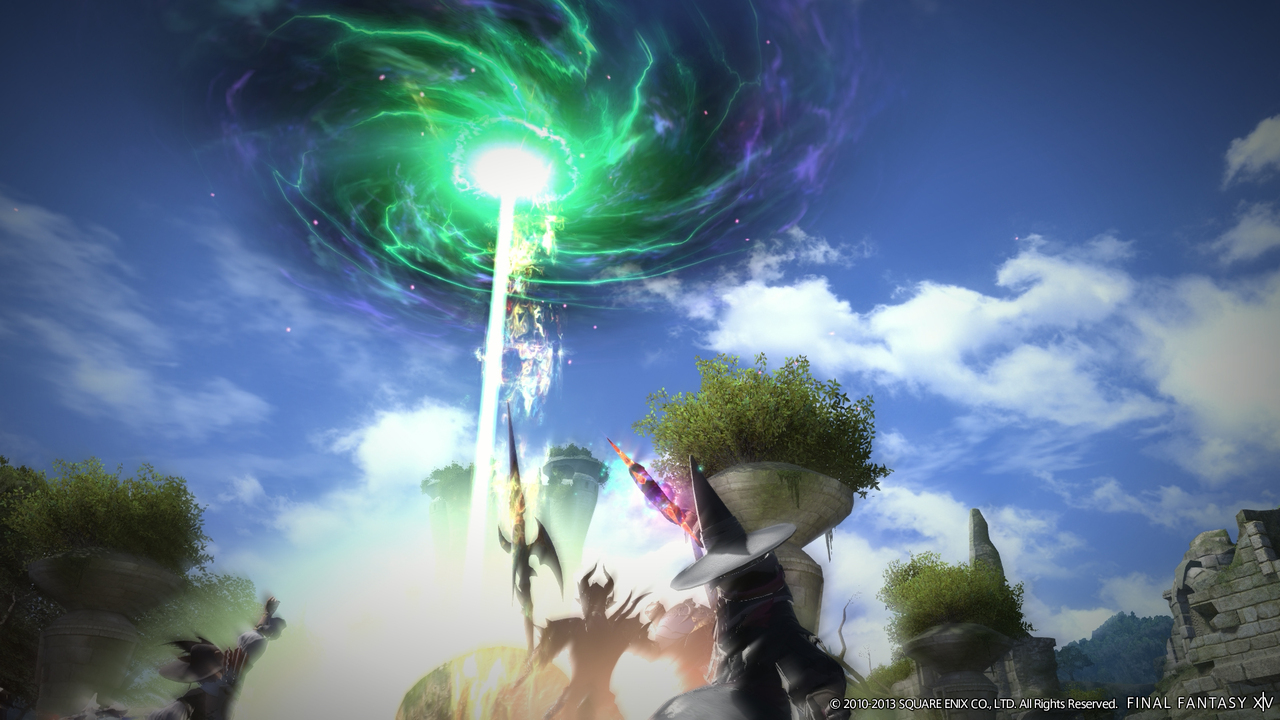 Final Fantasy XIV : images et interface PS3
