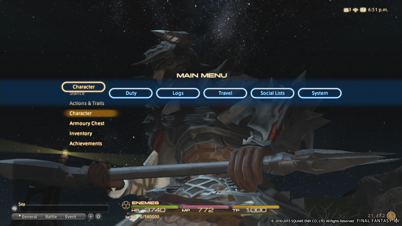 Screens Final Fantasy XIV : A Realm Reborn