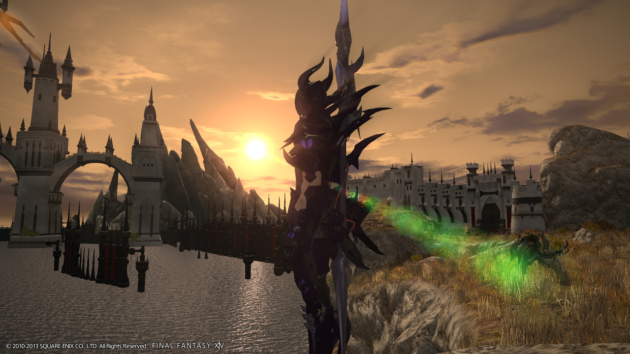 Final Fantasy XIV : images et interface PS3