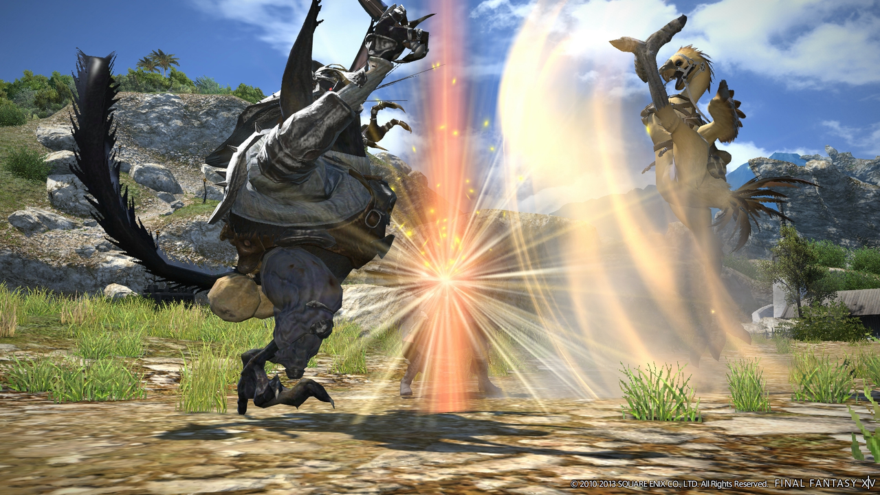 Final Fantasy XIV : images et interface PS3