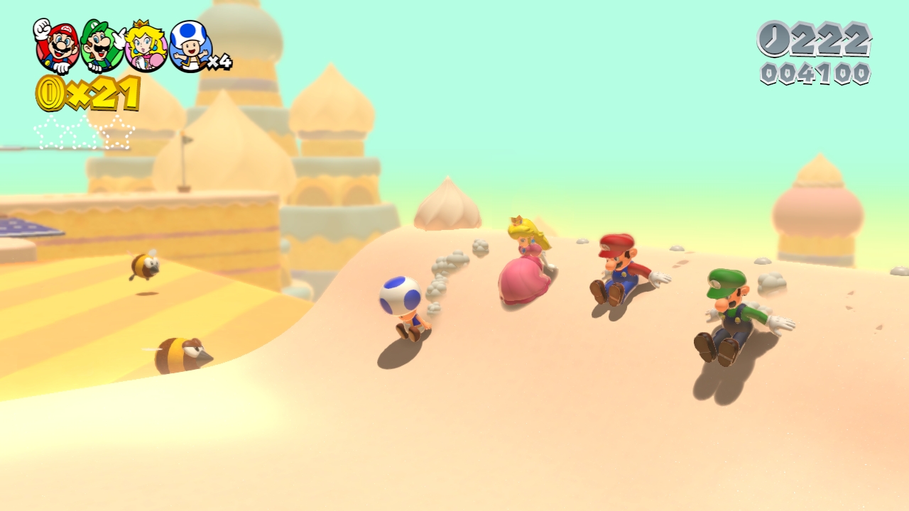 Pas de multi online pour Super Mario 3D World