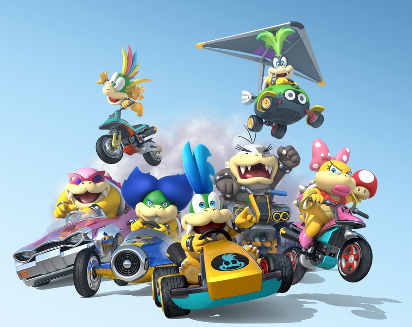 Screens Mario Kart 8