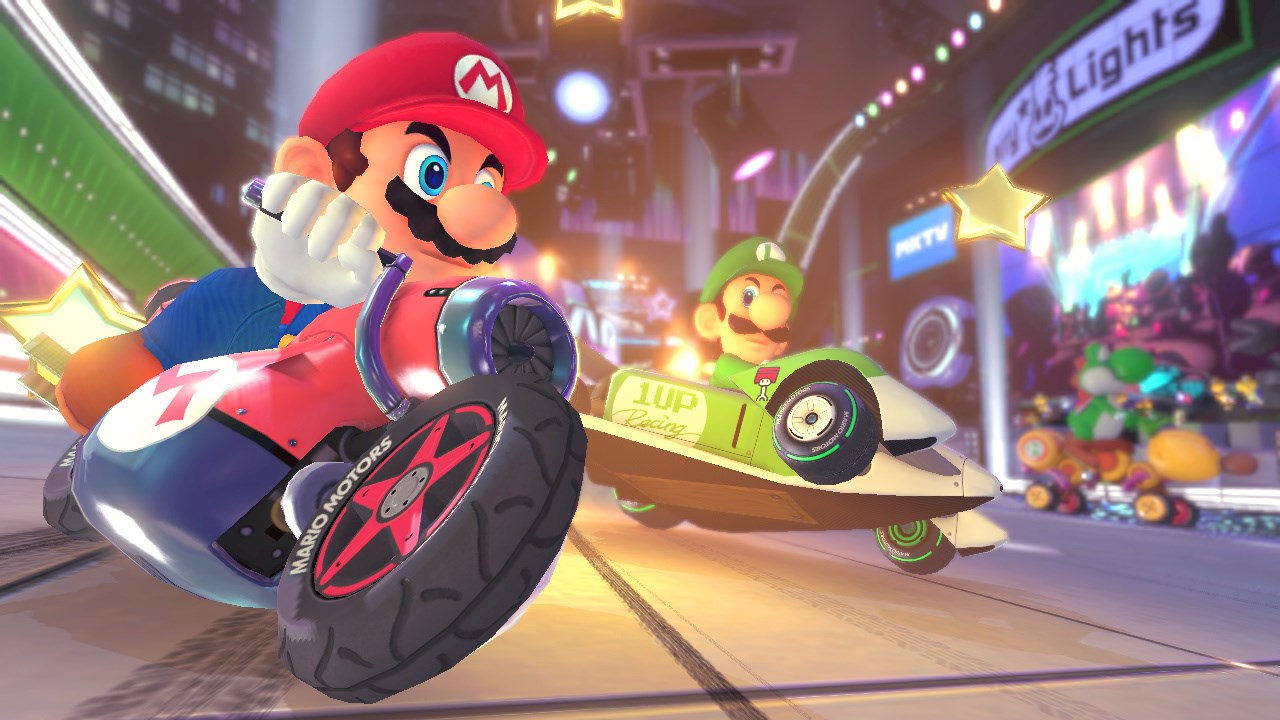 Screens Mario Kart 8