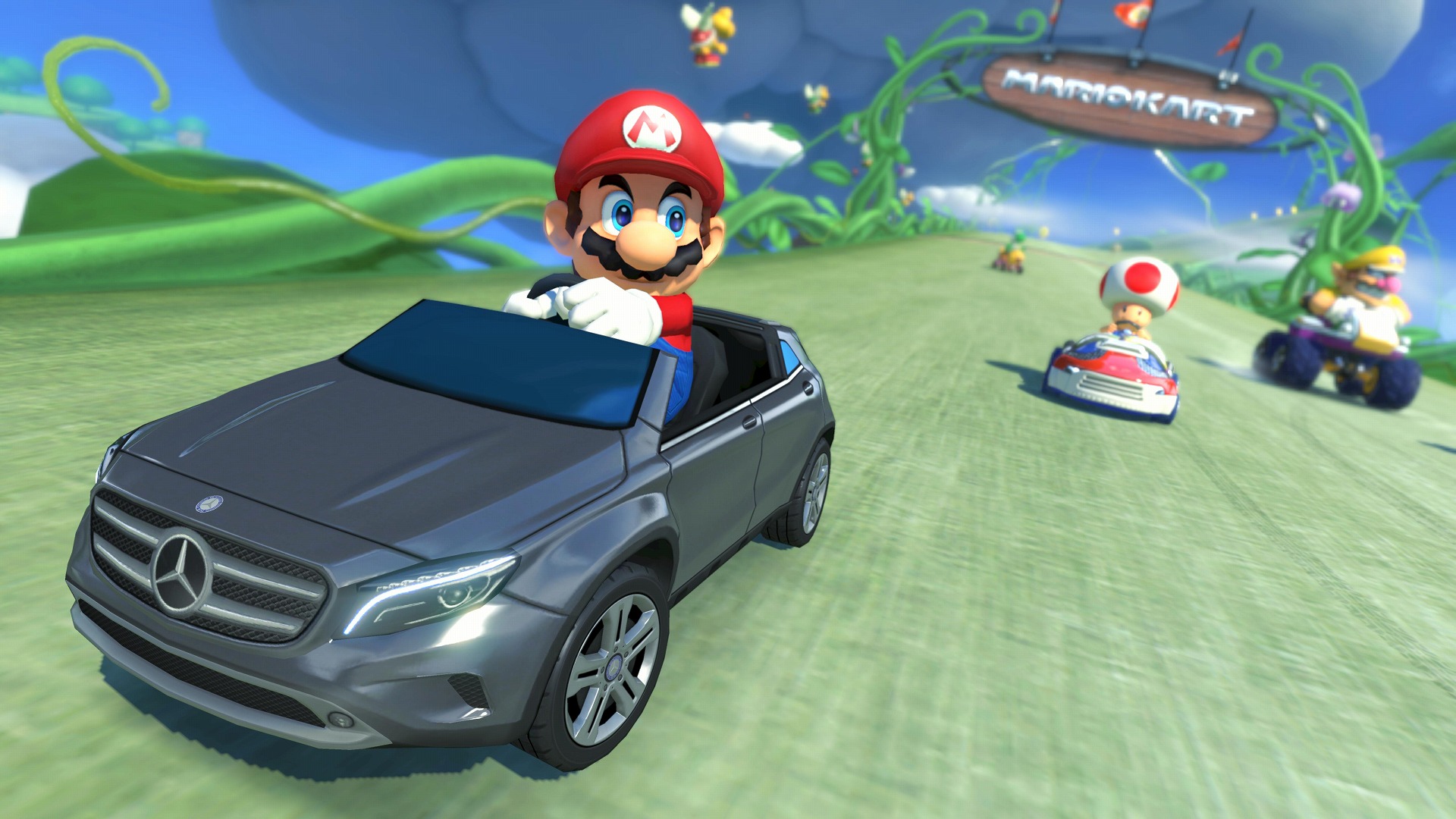 Mario Kart 8 : une DLC Mercedes en approche