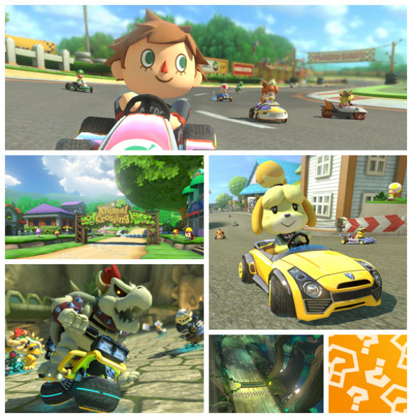 Link, F-Zero et des oreilles pour Mario Kart 8