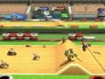 Un niveau Excitebike dans Mario Kart 8