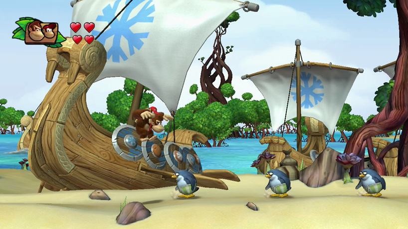 N-Direct: screens-video Donkey Kong Country Wii U