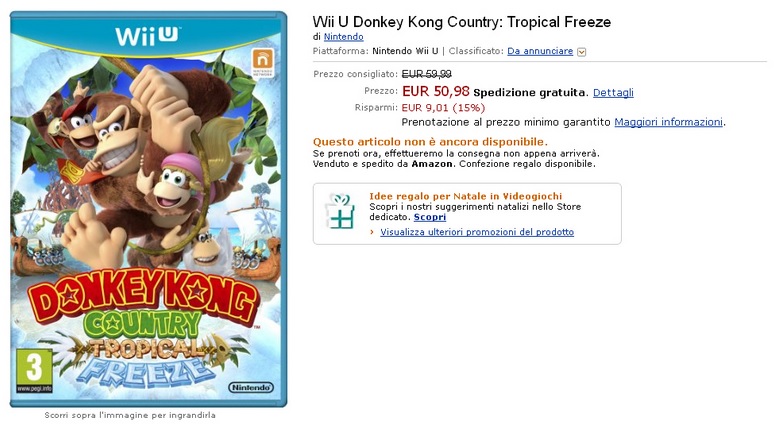 DKC Tropical Freeze : le 4ème perso dévoilé ?