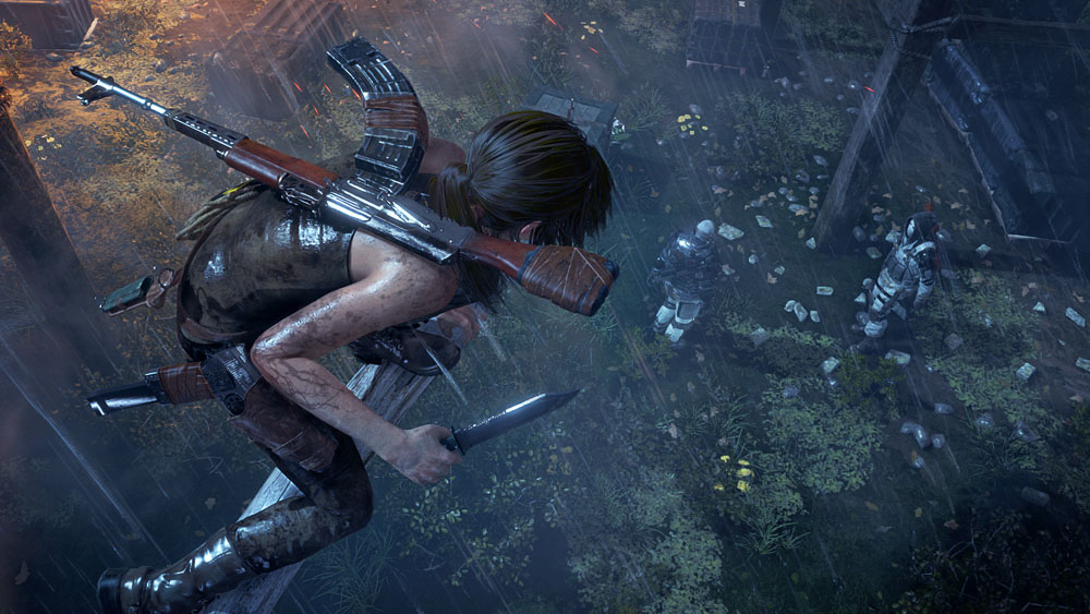 Rise of the Tomb Raider : le comparo One-360