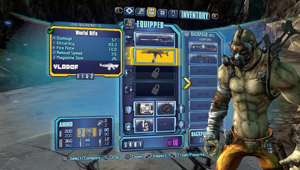 Borderlands 2 : quelques images PS Vita